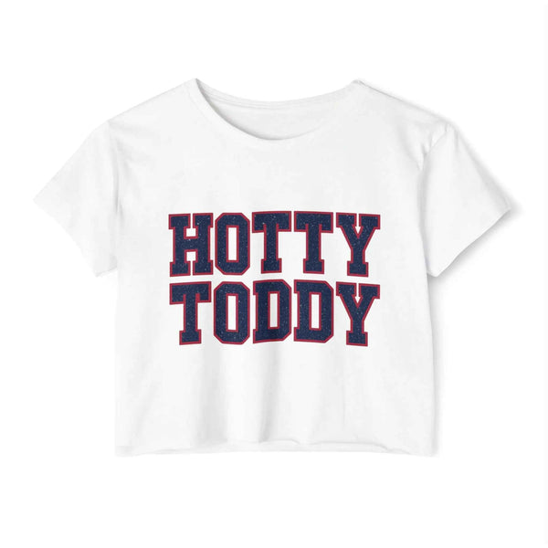 Women's Festival Crop Top - Hotty Toddy, Summer Tee, Concert Shirt, Party Top, Casual Wear, Gift for Her